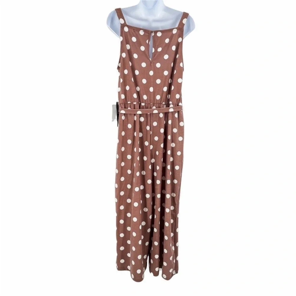 As U Wish Mauve and Ivory Jumpsuit